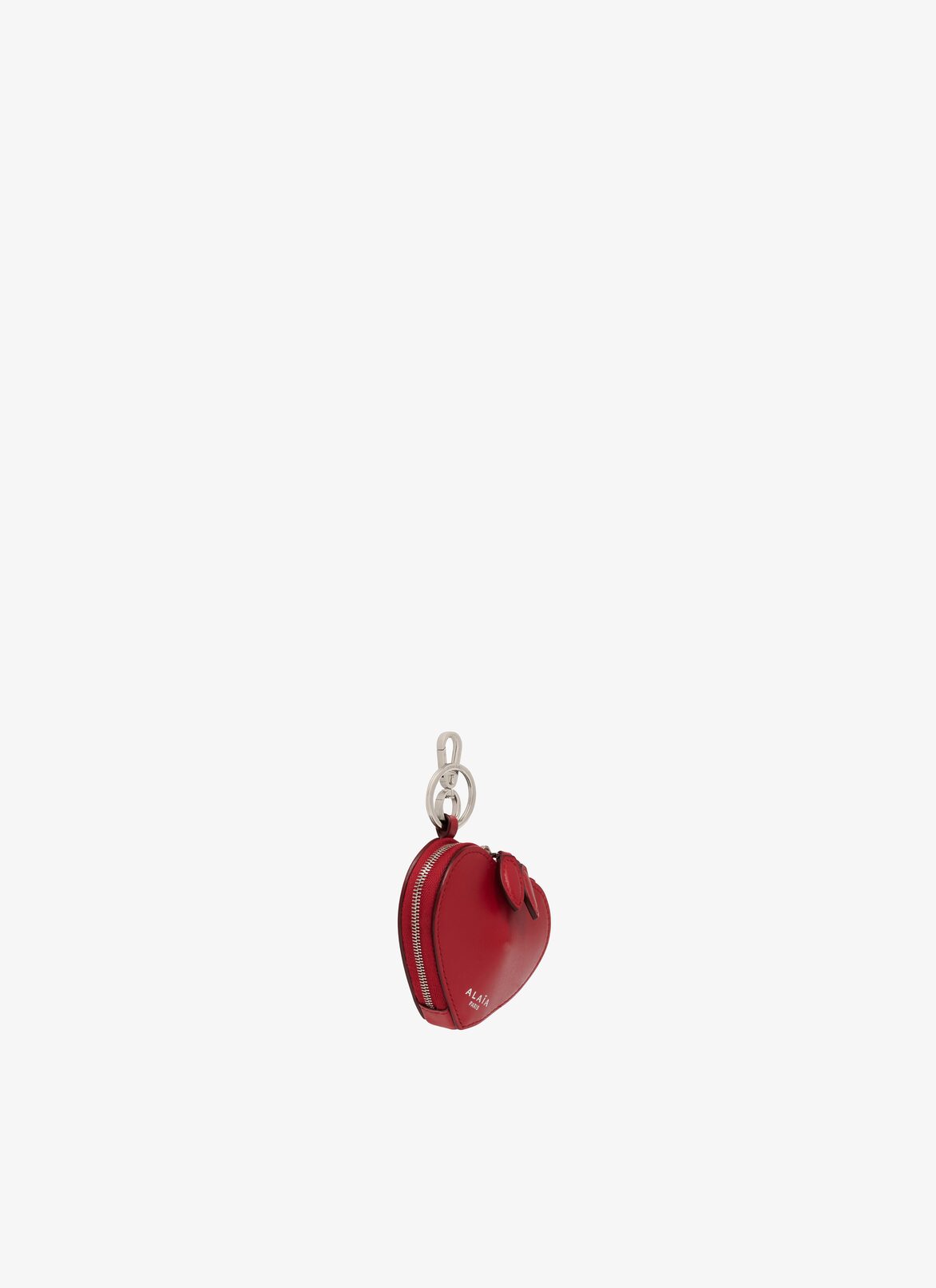 LE CŒUR COIN PURSE IN CALFSKIN ALAÏA RED LE CŒUR COIN PURSE IN CALFSKIN